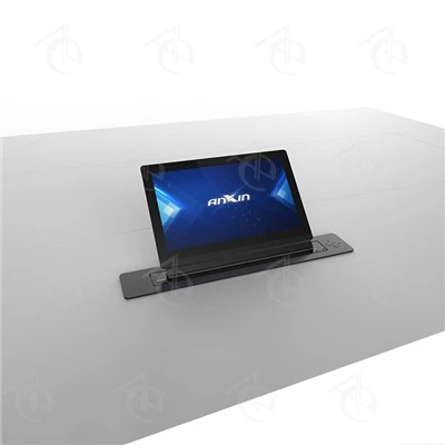 15 ''Monitor Kemiringan yang Dapat Ditarik dan Dapat Ditarik Bermotor dengan Tampilan Tanda Tangan Elektronik