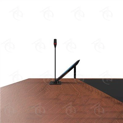 19'' Motorzied Retractable Monitor Dikombinasikan dengan Mikrofon dan Tampilan Tanda Tangan