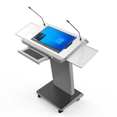 YHJT-SW-22Amplifier &Speaker Bawaan Podium Audio HP01; Podium Digital Terintegrasi; Peralatan Pendidikan Sekolah & Konferensi